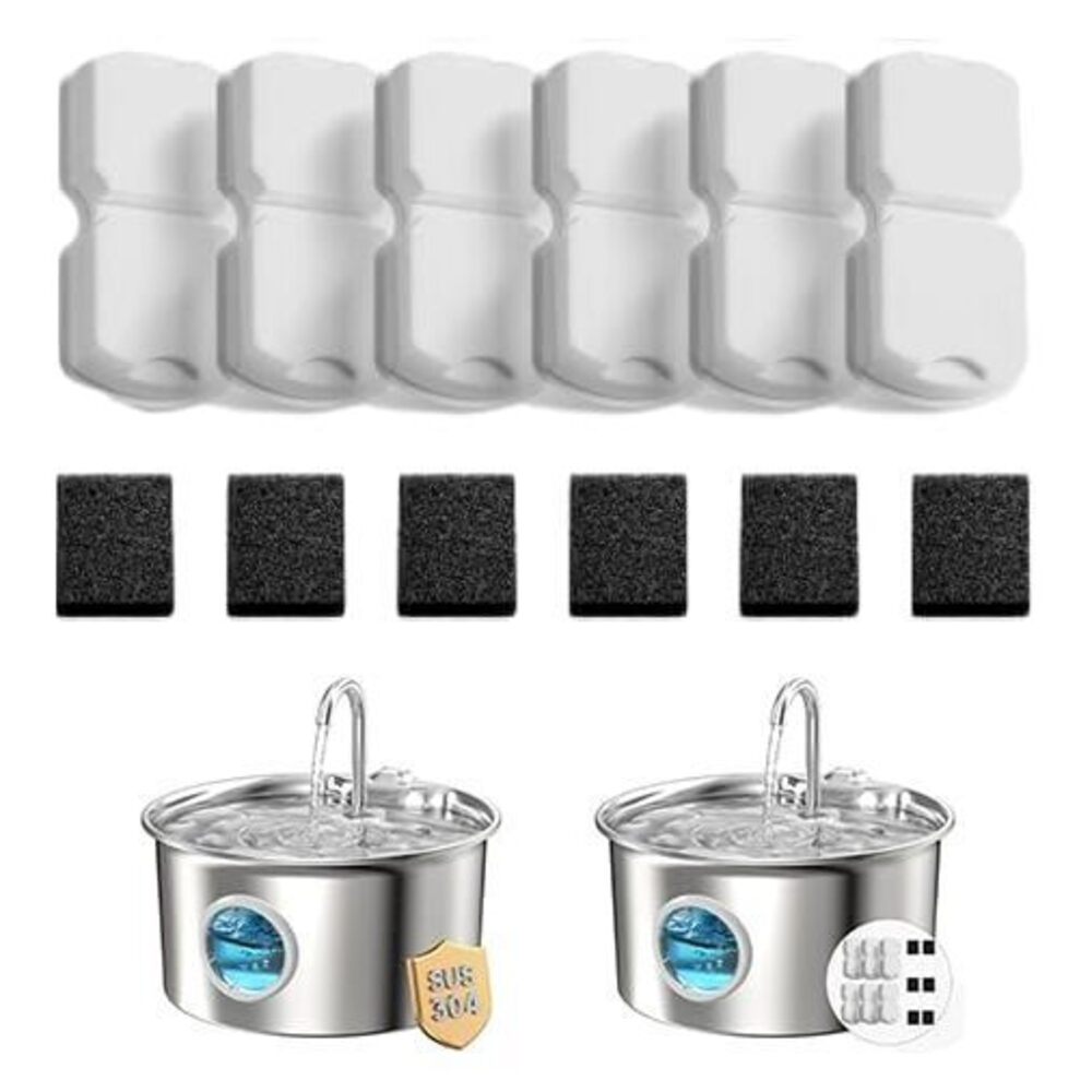 Cat Water Fountain Filters: 12 Cat Fountain Filter Replacement - 3